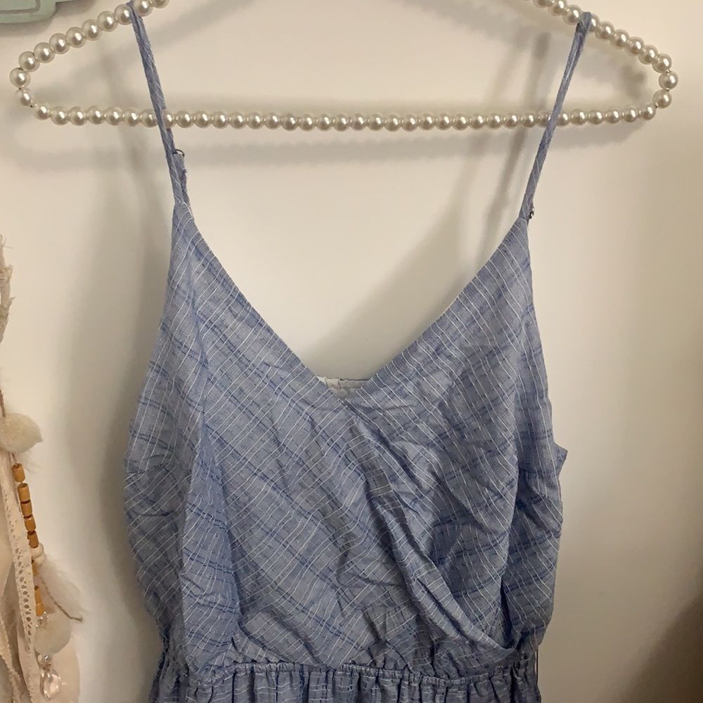 Universal thread NWT blue and white dress large - Picture 2 of 7